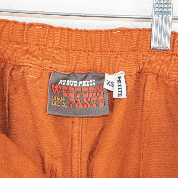 Big Bud Press Western Pants in burned orange size P XS - Picture 4 of 13